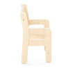 Chair "Ole". seat height: 26 cm. with armrest - (4 Chairs/Carton - Price per piece!)