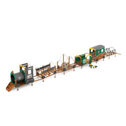 Railway. 12 pieces - w/o Crawl Tunnel