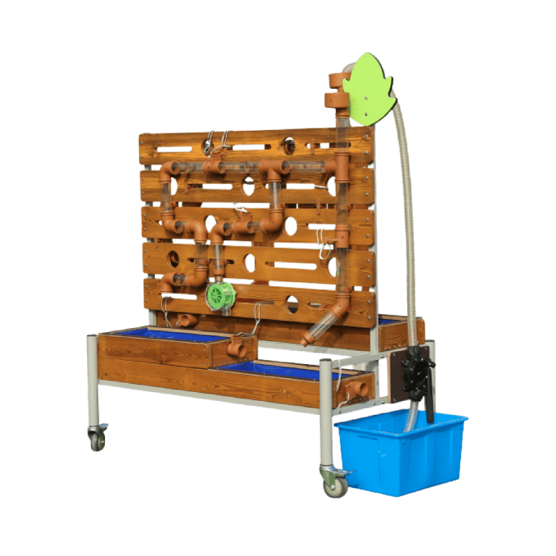 Mobile Outdoor Water Play System for the Kindergarten