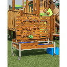 Mobile Outdoor Water Play System for the Kindergarten