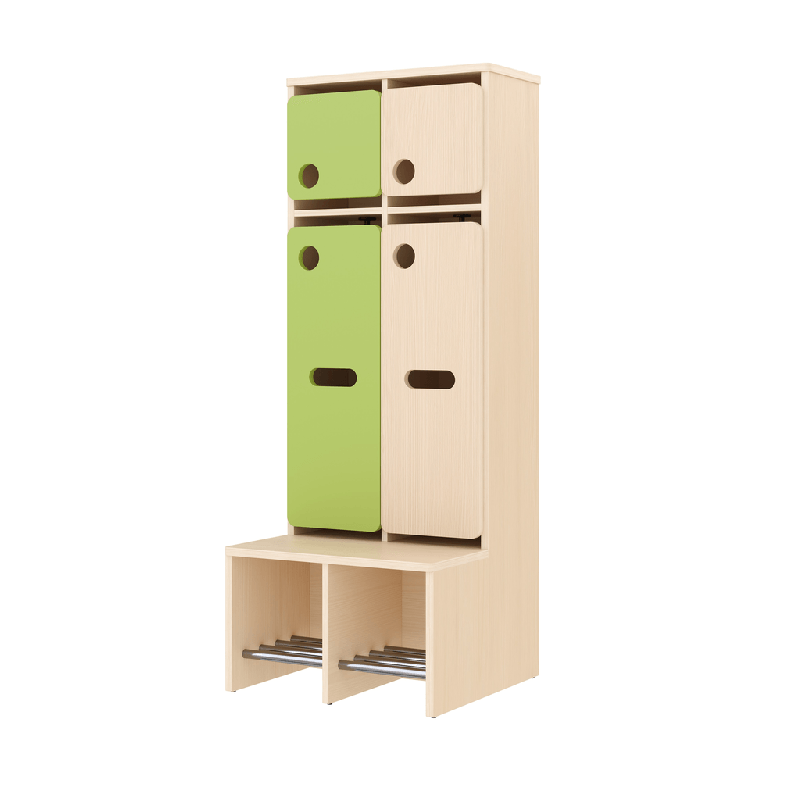 Garde-robe 2 places avec assise - T1