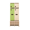 Garde-robe 2 places avec assise - T1