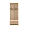 Garde-robe 2 places avec assise - T1