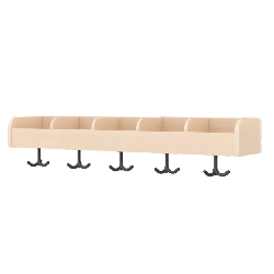 Portemanteau - 5 casiers