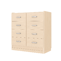 Meuble de rangement 8 tiroirs - Nino