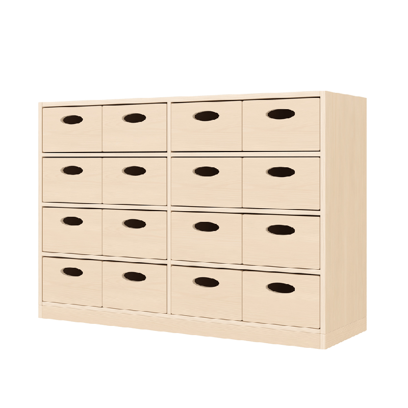 Meuble de rangement 16 bacs - Lumi