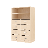 Armoire de rangement 8 casiers - Elio
