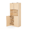 Armoire de rangement 4 portes - Noé
