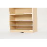 Armoire de rangement 2 portes - Moka