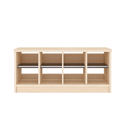 Banc vestiaire 8 casiers - Lupi