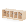 Banc vestiaire 8 casiers 99x33x35cm - Pomi