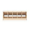 Banc vestiaire 8 casiers 99x33x35cm - Pomi
