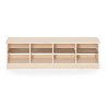 Banc vestiaire 8 casiers 120x33x35cm - Mopi