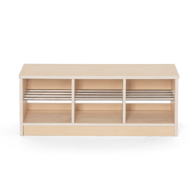 Banc vestiaire 6 casiers 90x33x35cm - Nami