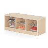 Banc vestiaire 6 casiers 90x33x35cm - Nami