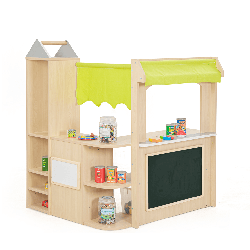 Meuble de jeu avec auvent