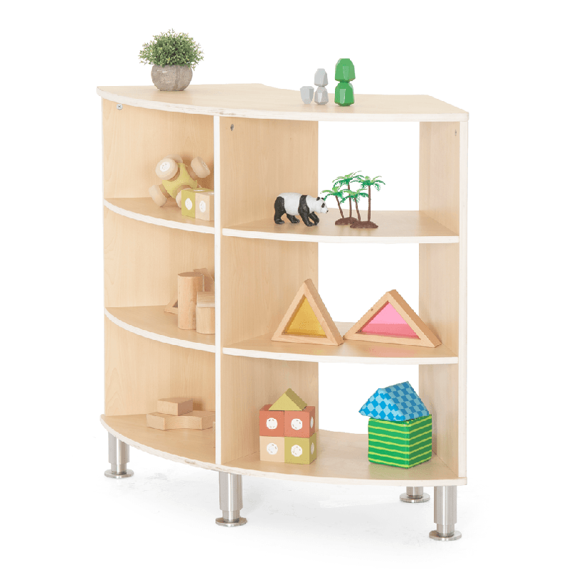 Meuble de rangement arrondi 6 cases - Lou