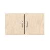 Meuble de rangement 2 portes -