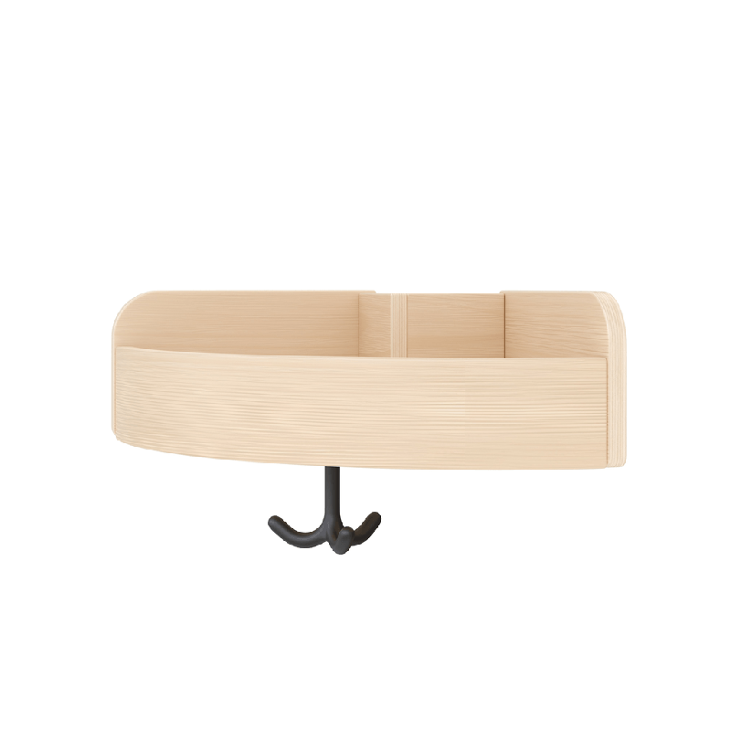 Portemanteau d'angle - 1 place