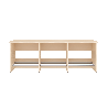 Banc de vestiaire 3 cases 90 cm - Maya