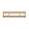 Banc de vestiaire 3 cases 90 cm - Maya
