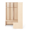 Vestiaire d'angle 6 places T1 - Mia