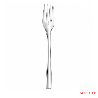 Lot de 12 fourchettes en acier inoxydable