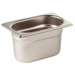 Bac Gastro en inox 1/6 Plein - 150 mm