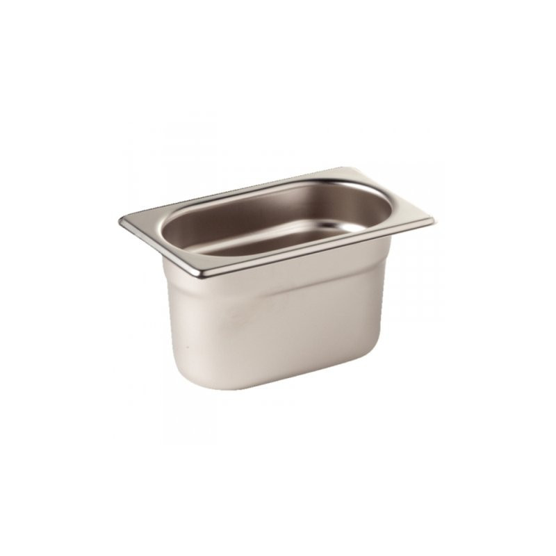 Bac Gastro en inox 1/6 Plein - 150 mm