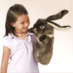 Grande marionnette Lapin