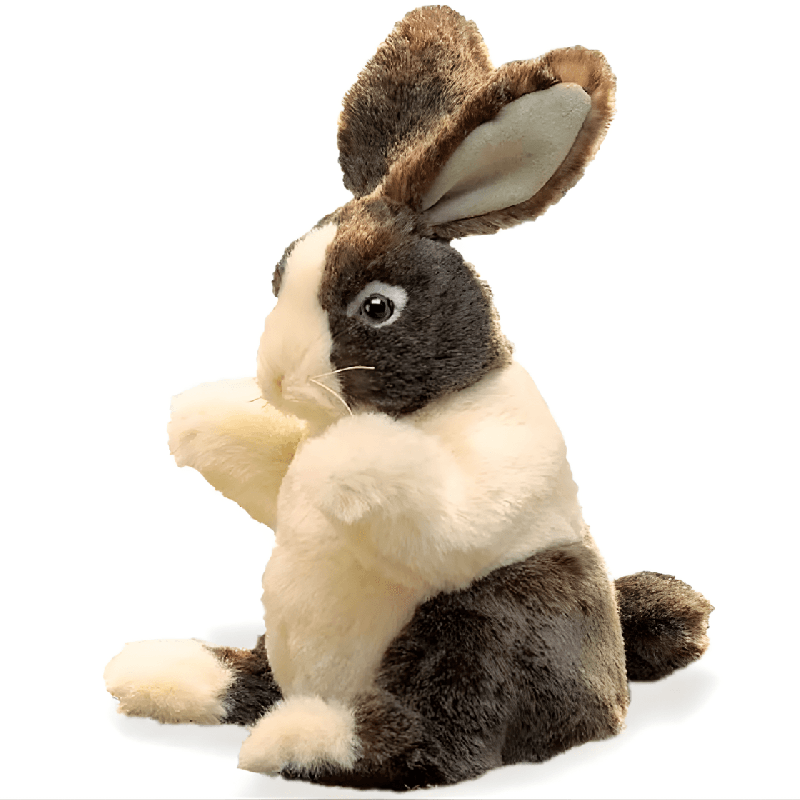 Grande marionnette - Bébé lapin hollandais