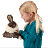 Grande marionnette - Bébé lapin hollandais