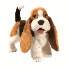 Grande marionnette - Chien Basset Hound