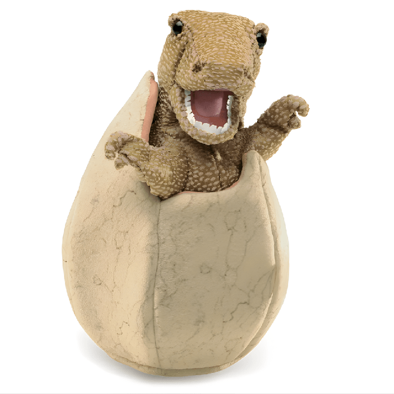 Marionnette rétractable - Œuf de dinosaure