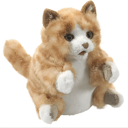Marionnette - Chat tigré