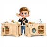 Ensemble de cuisine - 4 en 1