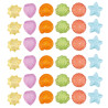 Coquillages sensoriels transparents - 36 pièces