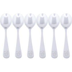 Cuillères à café Ourson - Lot de 6
