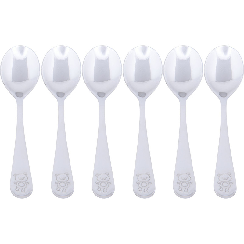 Cuillères à café Ourson - Lot de 6
