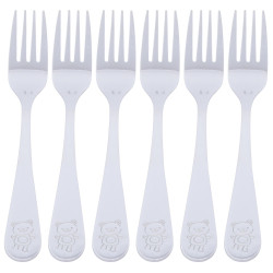 Fourchettes Ourson - Lot de 6