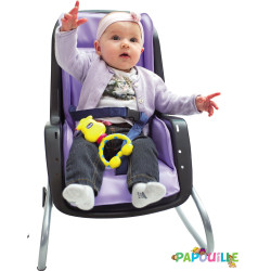 Arrete transat siège relax à coque avec coussin en pvc baby