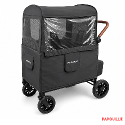 Poussette wagon 2 places élite- 6 mois +