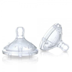Tétine de remplacement softflex™ - débit variable 1.2.3 – 3m+ nuby