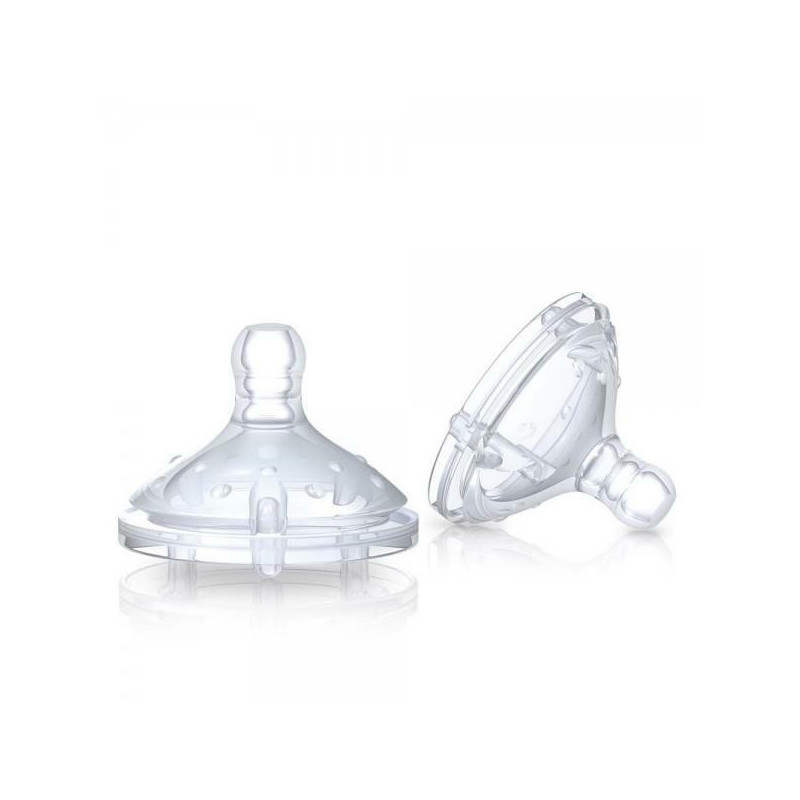 Tétine de remplacement softflex™ - débit variable 1.2.3 – 3m+ nuby