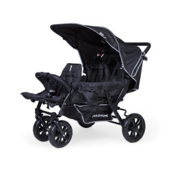 Poussette triple - compact - childhome
