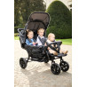 Poussette triple - compact - childhome