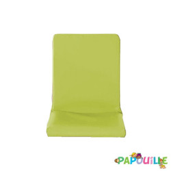 Siège au sol adulte imperméable simili cuir fushia