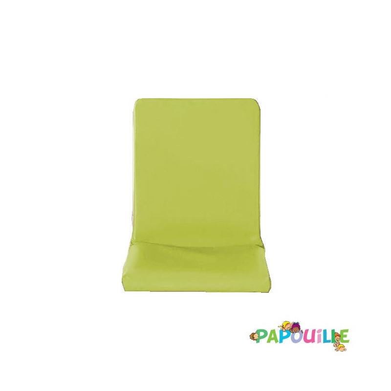 Siège au sol adulte imperméable simili cuir fushia