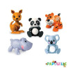 Figurines articulées animaux sauvage