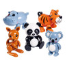 Figurines articulées animaux sauvage